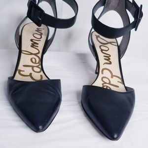 Sam Edelman Women's Pointy Toe Ankle Strap Shoes 9